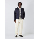 GANT Light Down Quilted Jacket In Evening Blue