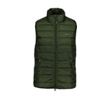 GANT Light Down Vest In Country Green