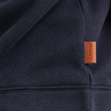 GANT Light Sacker Rib Half-Zip Sweatshirt In Evening Blue