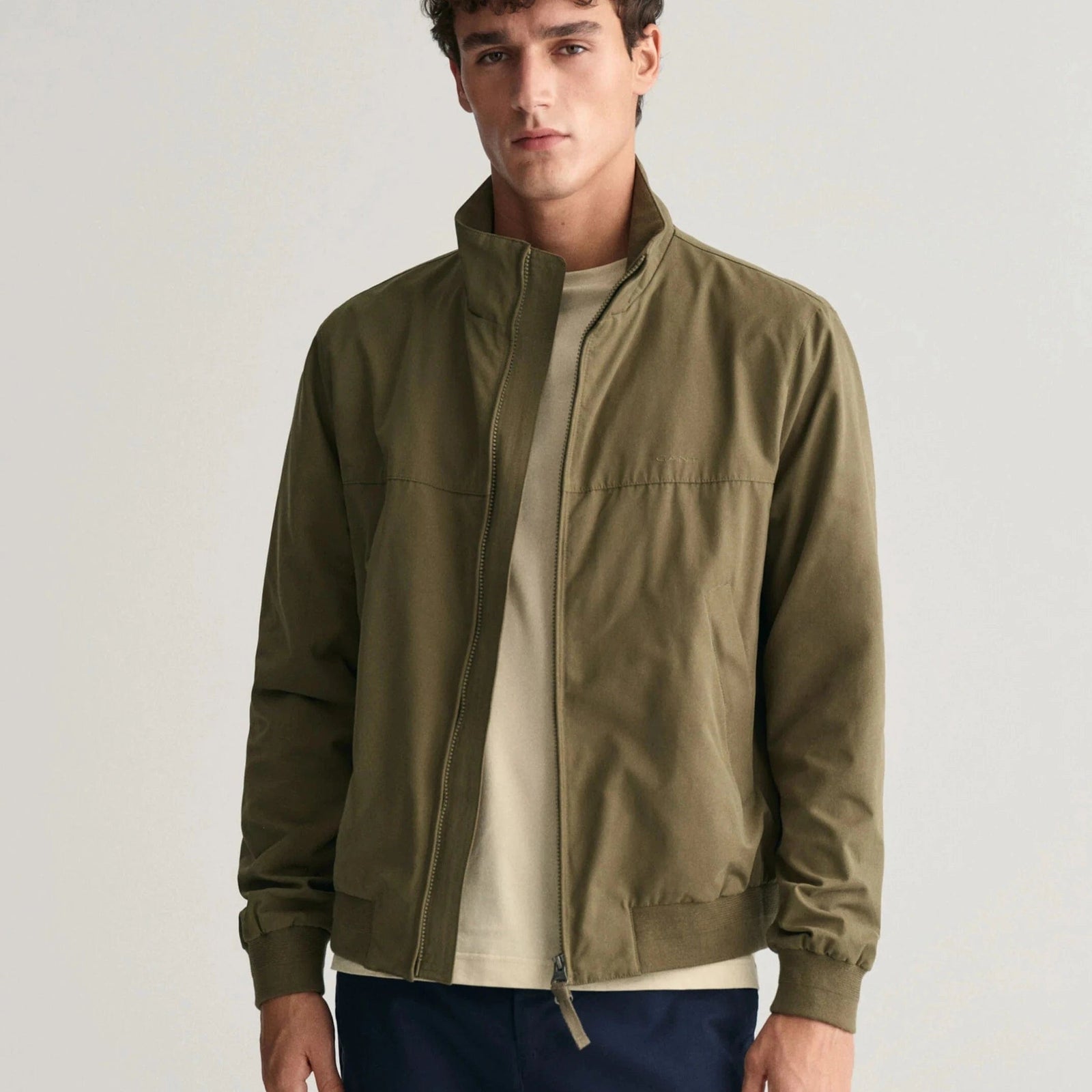 Gant Lightweight Hampshire Jacket in Fern Green