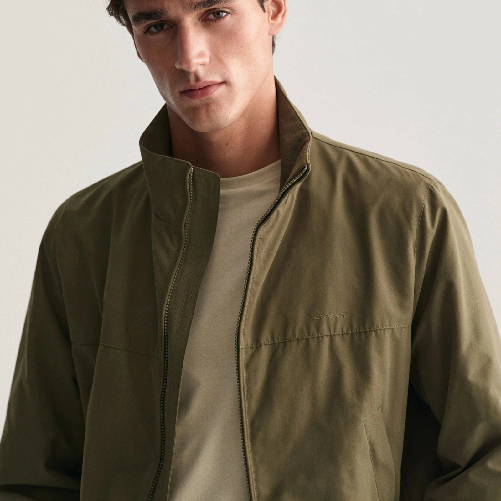Gant Lightweight Hampshire Jacket in Fern Green