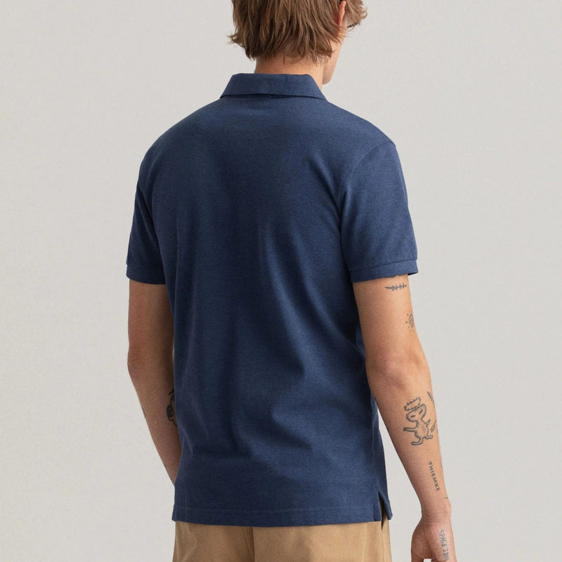 GANT Original Piqué Polo Shirt Marine Melange