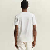GANT Pima Cotton T-Shirt In Eggshell
