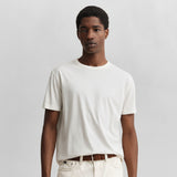 GANT Pima Cotton T-Shirt In Eggshell