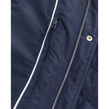 GANT Quilted Windcheater Mid-Length Jacket In Evening Blue