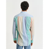 GANT Reg Voile Stripe Shirt In Multi