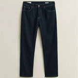 GANT Regular Clean Wash Jeans In Dark Blue