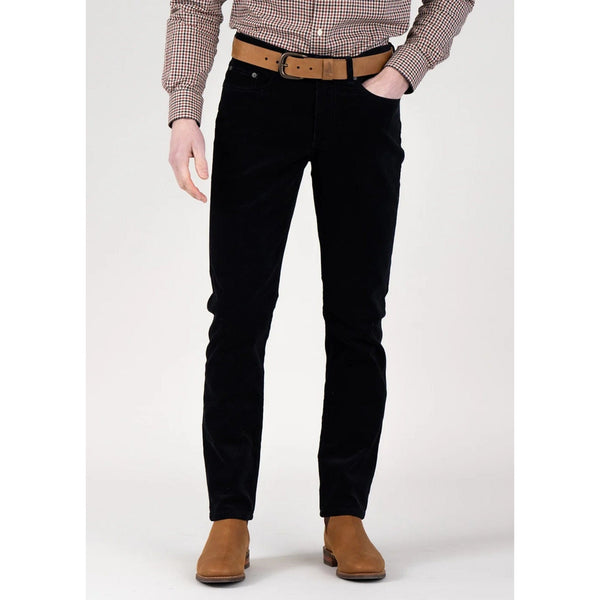 Gant Regular Cord Jeans In Evening Blue