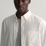 Gant Regular Fit Archive Oxford Shirt in Eggshell