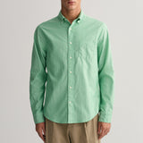 GANT Regular Fit Archive Oxford Shirt in Mid Green