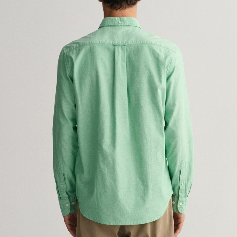 GANT Regular Fit Archive Oxford Shirt in Mid Green