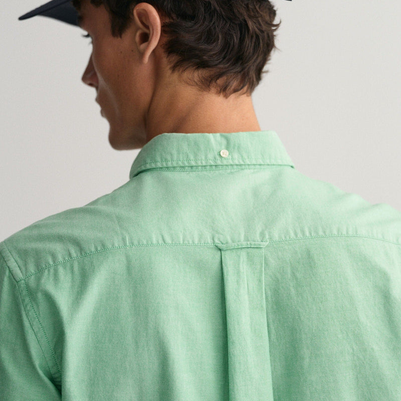 GANT Regular Fit Archive Oxford Shirt in Mid Green