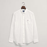 GANT Regular Fit Broadcloth Shirt White