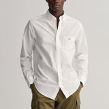GANT Regular Fit Broadcloth Shirt White