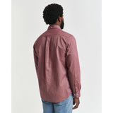 GANT Regular Fit Classic Oxford Shirt In Plumped Red