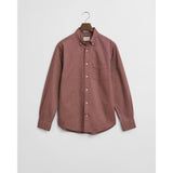 GANT Regular Fit Classic Oxford Shirt In Plumped Red