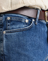 GANT Regular Fit Clean Wash Jeans in Mid Vintage Blue