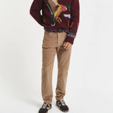 GANT Regular Fit Cord Jeans In Light Taupe