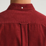 GANT Regular Fit Corduroy Shirt in Red Shadow