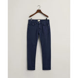 GANT Regular Fit Desert Jeans In Marine Blue