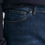 GANT Regular Fit Jeans In Dark Blue Worn In
