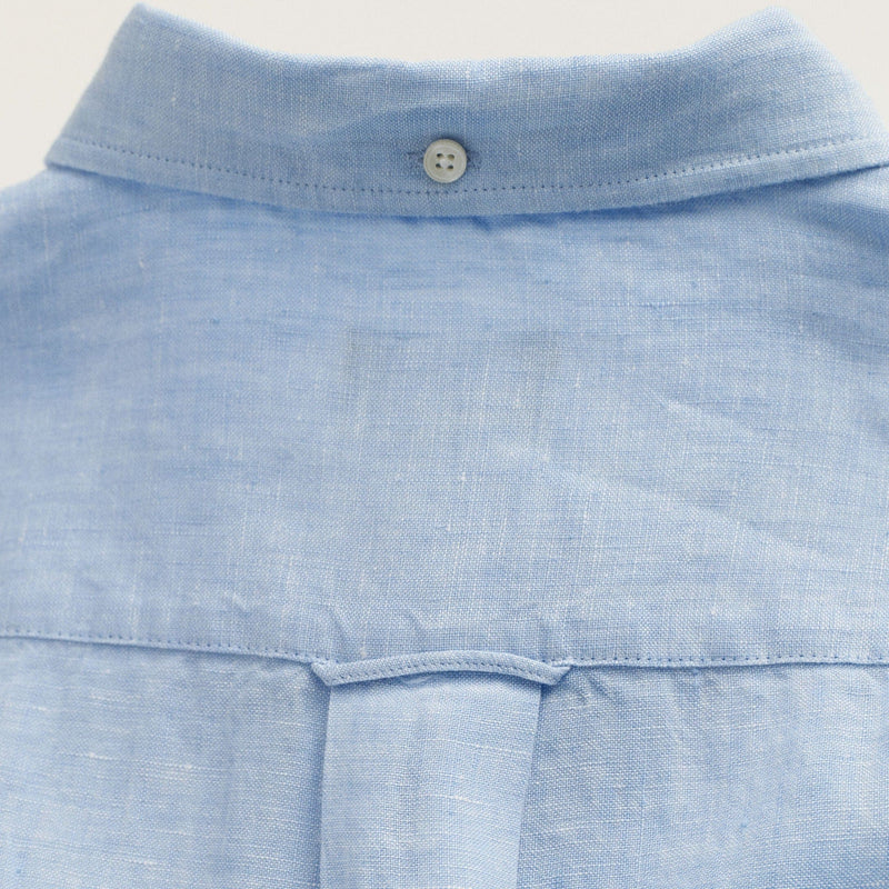 GANT Regular Fit Linen Shirt Capri Blue