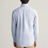 GANT Regular Fit Oxford Shirt In Light Blue