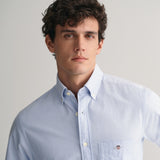 GANT Regular Fit Oxford Shirt In Light Blue