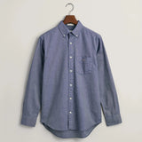 GANT Regular Fit Oxford Shirt in Persian Blue