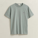 GANT Regular Fit Shield T-Shirt In Ceramic Grey