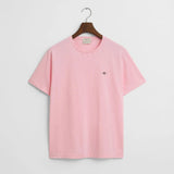GANT Regular Fit Shield T-Shirt in California Pink