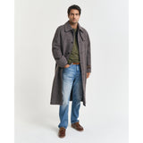 GANT Regular Fit Shield T-Shirt In Khaki Green Melange