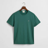 GANT Regular Fit Shield T-Shirt in Woody Green