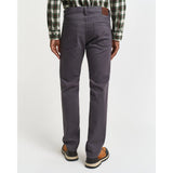 GANT Regular Fit Soft Twill Jeans In Antracite