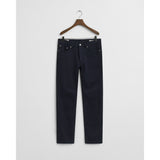 GANT Regular Fit Soft Twill Jeans In Evening Blue
