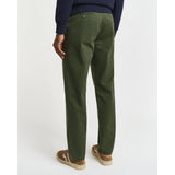 GANT Regular Fit Super Comfort Chinos In Country Green