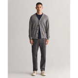 Gant Regular Fit Twill Chinos in Antracite