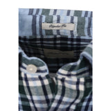 Gant Regular Fit Windblown Flannel Check Shirt In Fresh Blue