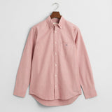 GANT Regular Oxford Shirt In Iron Red