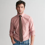 GANT Regular Oxford Shirt In Iron Red