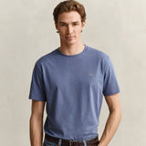 GANT Regular Shield T-Shirt Blue Horizon