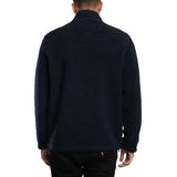 Gant Reversible Fleece Jacket in Evening Blue