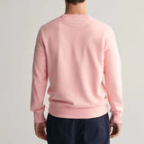 GANT Shield Crew Neck Sweatshirt in Bubbelgum Pink