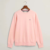 GANT Shield Crew Neck Sweatshirt in Bubbelgum Pink