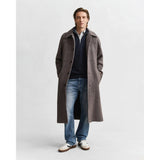 GANT Shield Half-Zip Sweatshirt In Evening Blue