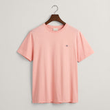 Gant Shield Short Sleeve T-Shirt in Bubbelgum Pink
