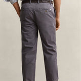 GANT Slim Fit Comfort Chinos In Dusky Anthracite