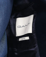 GANT Slim Fit Corduroy Suit Jacket in Evening Blue