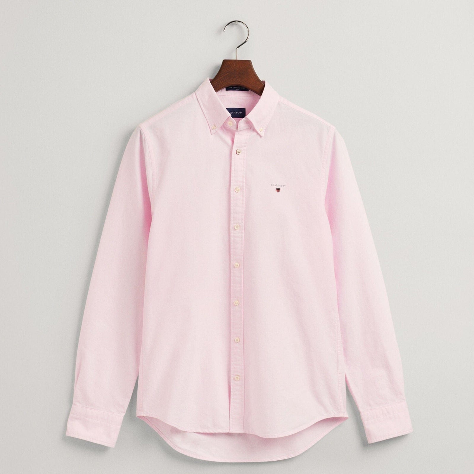 Gant Slim Fit Oxford Shirt Light Pink - Main Image