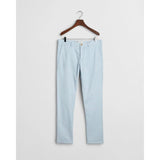 GANT Slim Fit Sunfaded Chinos In Fresh Blue
